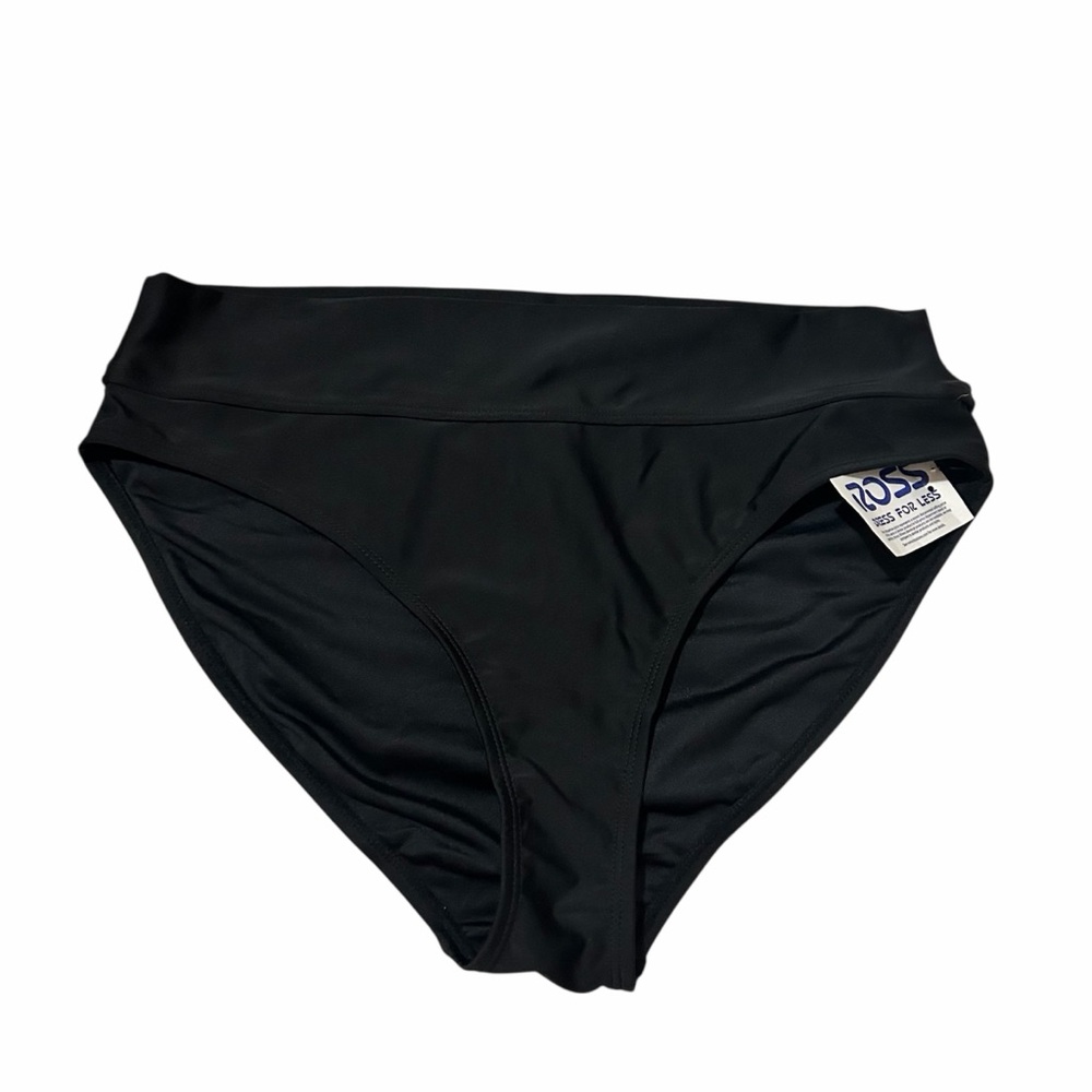 5/$30 🎈 Caribbean Joe Black High-Waisted Swim Bottoms size 14